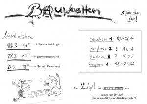 AZO FLYER BAUWOCHEN